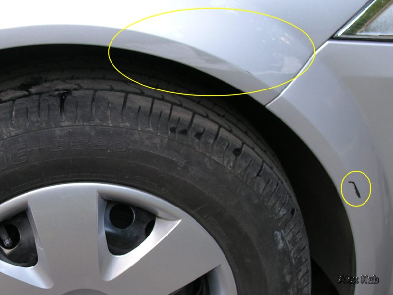 Удаление царапин на кузове автомобиля без покраски
